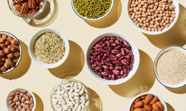 Nuts and legumes are full of protein