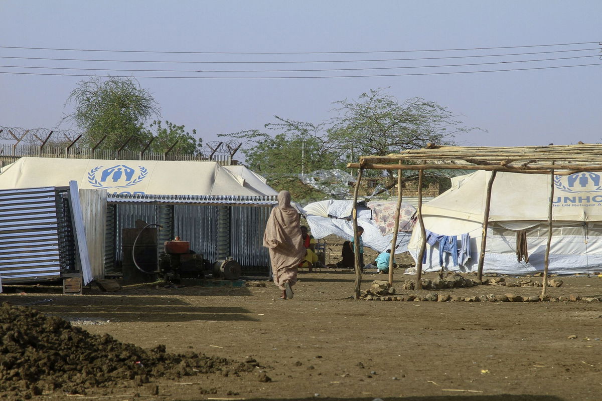 <i>AFP via Getty Images via CNN Newsource</i><br/>Smoke billows above residential buildings in Khartoum