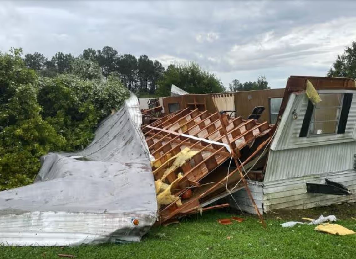 <i>WRAL via CNN Newsource</i><br/>Tropical Depression Debby on Thursday moved through central and eastern North Carolina