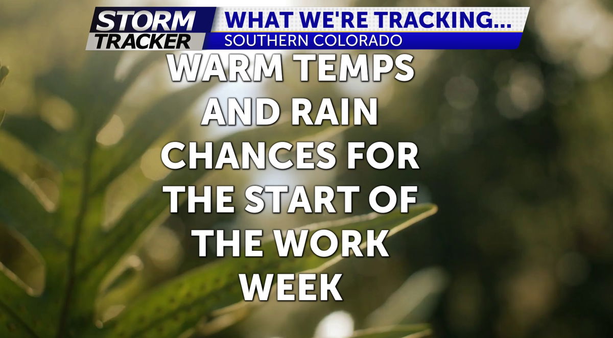 Active pattern continues at the start of the work week