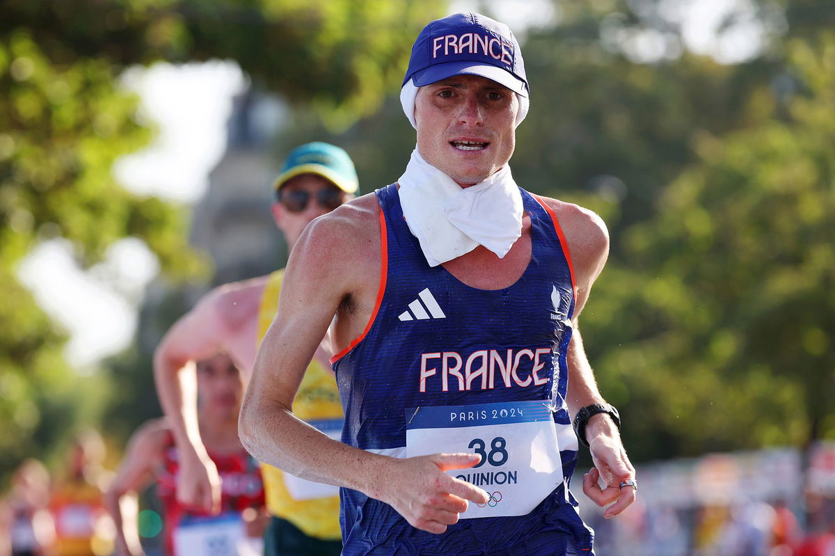 Olympic moment of the day French racewalker sets a personal best