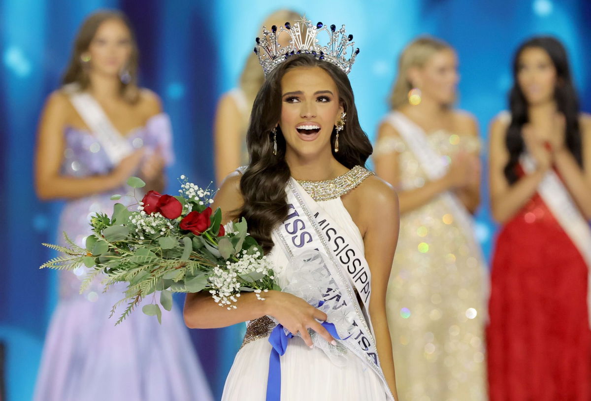 Mississippi’s Addie Carver wins controversyhit Miss Teen USA pageant