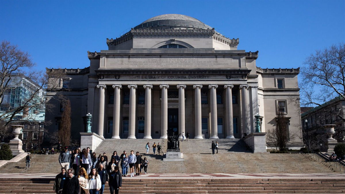 <i>Jeenah Moon/Getty Images via CNN Newsource</i><br/>A new report from a Columbia University task force captured the testimony of students before and after the start of the Israel-Hamas war.