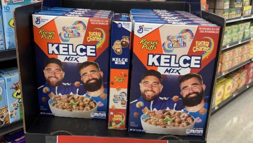 <i>KMBC via CNN Newsource</i><br/>Kansas City Chiefs tight end Travis Kelce's cereal is starting to hit the shelves in the metro area.