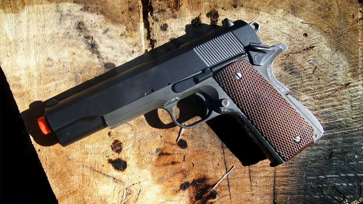 Generic photo of an airsoft pistol