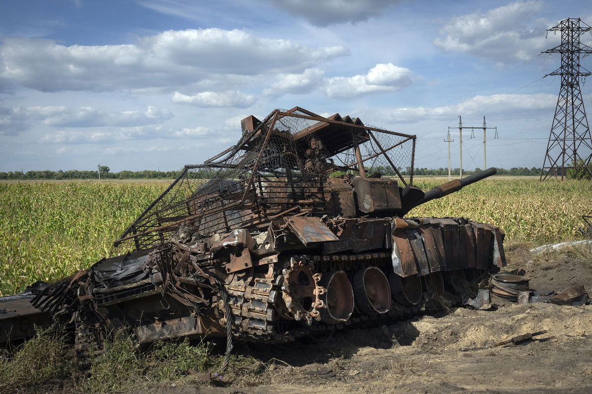 <i>Ivana Kottasova/CNN via CNN Newsource</i><br/>A group of Ukrainian soldiers rest in a village near the Russian border after taking part in Ukraine’s operation in Kursk.