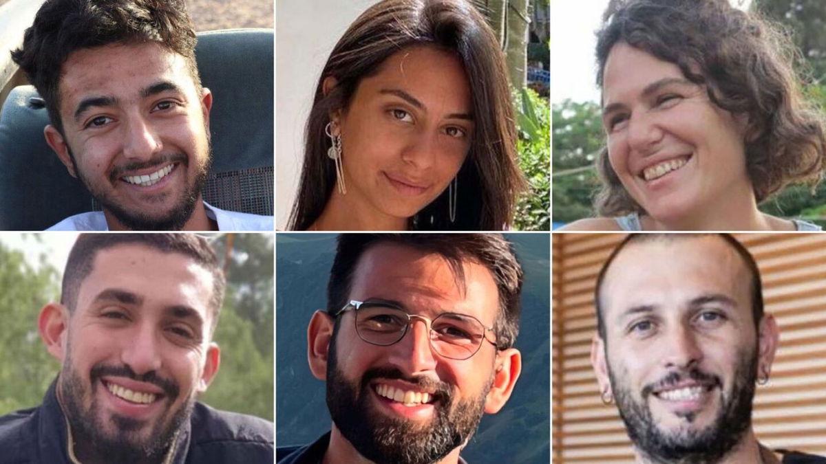 <i>Courtesy Goldberg-Polin family/Courtesy Gat family/Hostages and Missing Families Forum via CNN Newsource</i><br/>Israel’s military says six hostages ‘brutally murdered’ in Gaza