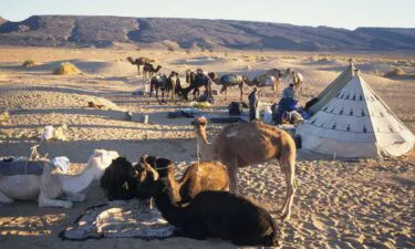 "Star Wars" is brought down to Earth in Tunisia.