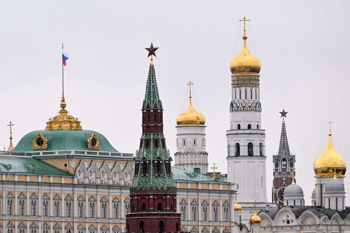 <i>Natalia Kolesnikova/AFP/Getty Images via CNN Newsource</i><br />A general view to the Kremlin towers and Ivan the Great cathedral at the Kremlin in Moscow on May 7