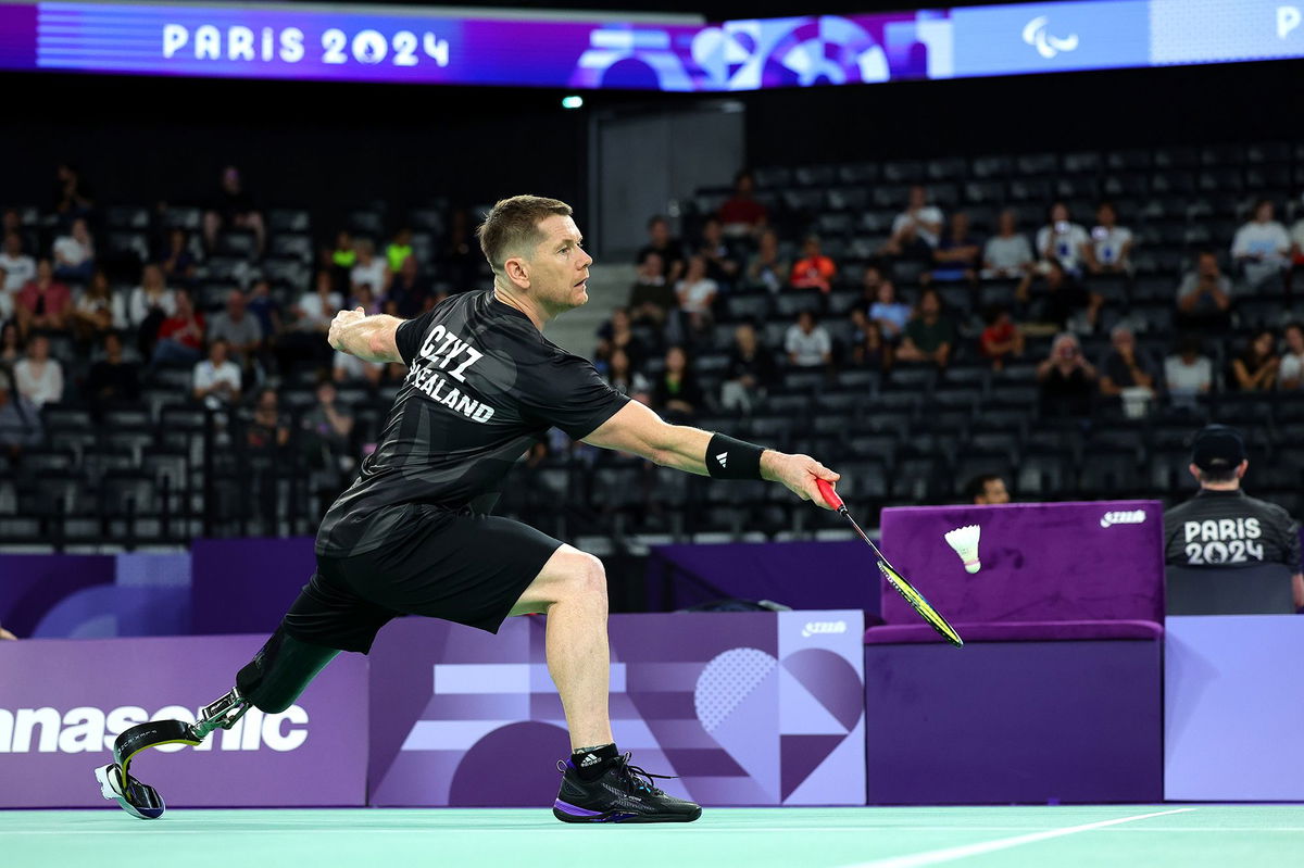 <i>Alex Slitz/Getty Images via CNN Newsource</i><br/>Czyz began to focus on badminton after moving to New Zealand