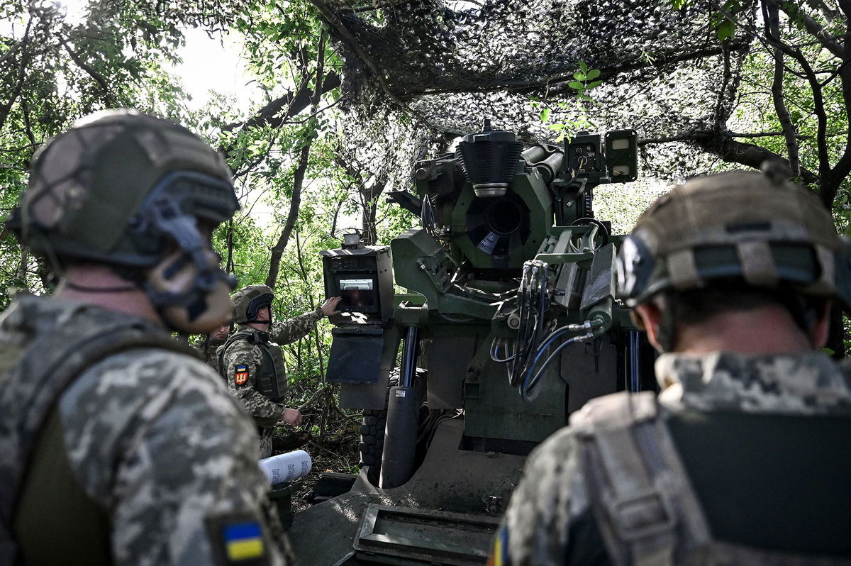 <i>Ukrinform/Shutterstock via CNN Newsource</i><br/>Ukrainian soldiers are seen on a combat mission in the Pokrovsk direction