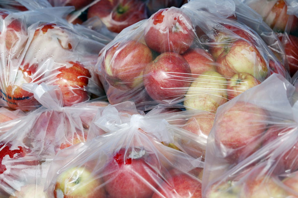 <i>Moment RF/Getty Images via CNN Newsource</i><br/>Wrapping foods in plastic wrap are just one of many ways that humans are exposed to food contact chemicals