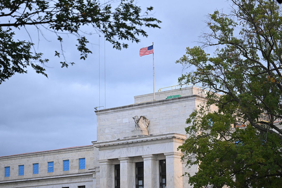 <i>Mandel Ngan/AFP/Getty Images via CNN Newsource</i><br/>The US Federal Reserve