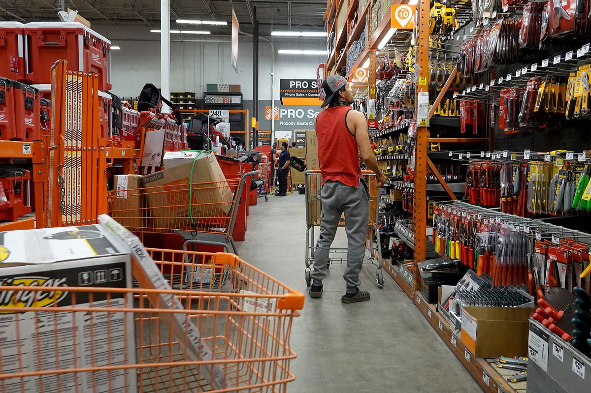 <i>Joe Raedle/Getty Images via CNN Newsource</i><br/>Home Depot will pay nearly $2 million to settle a civil enforcement claim from California district attorneys that accuses the company of engaging in false advertising and unfair competition