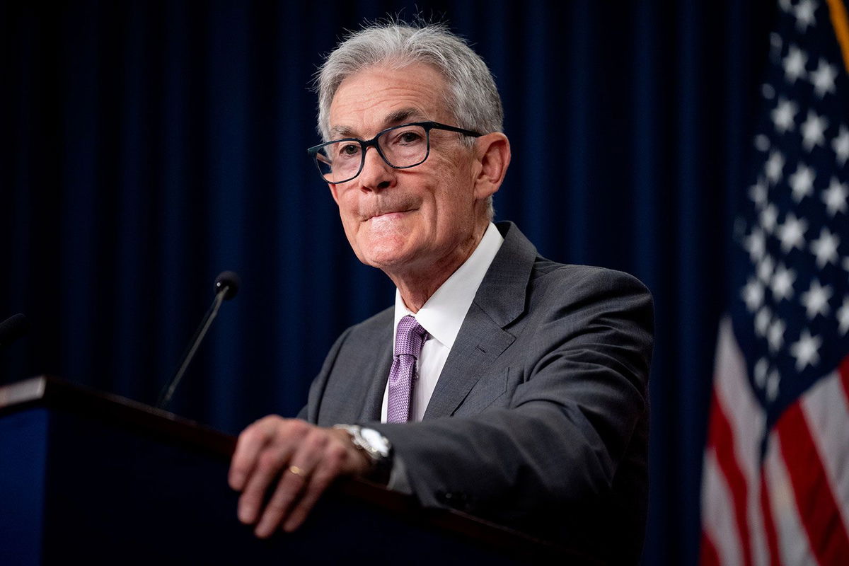 <i>Andrew Harnik/Getty Images/File via CNN Newsource</i><br/>Federal Reserve Chair Jerome Powell has maintained that Fed officials don't discuss political agendas or  weigh in on fiscal policy at meetings. Transcripts of meetings dating back to when former President Donald Trump was elected in 2016 indicate otherwise.