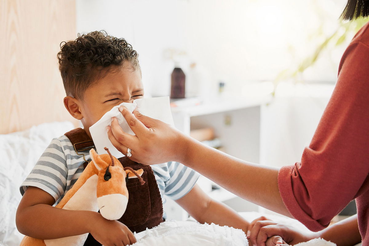 <i>PeopleImages/iStockphoto/Getty Images via CNN Newsource</i><br/>Enterovirus D68 is part of a group of more than 100 non-polio enteroviruses. Many people who contract these common viruses have no symptoms or have mild coldlike symptoms such as a runny nose.