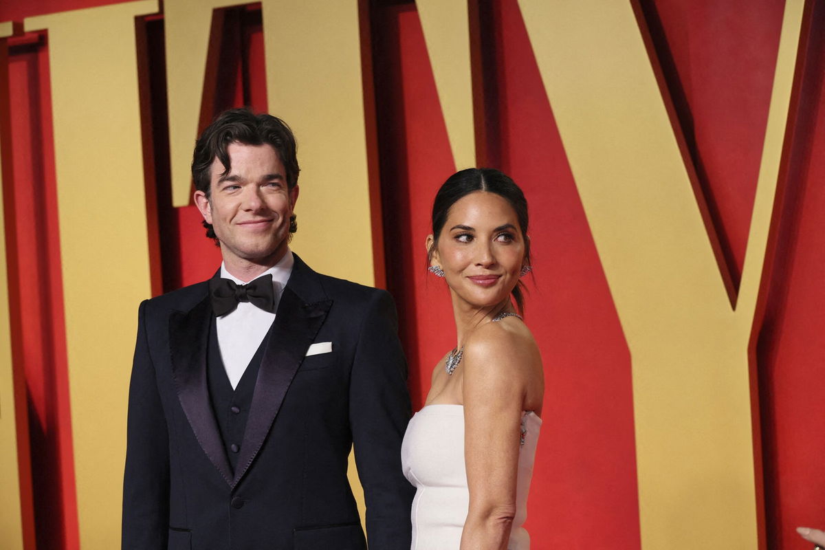 <i>Danny Moloshok/Reuters/File via CNN Newsource</i><br/>John Mulaney and Olivia Munn