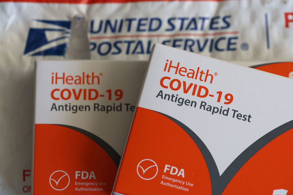 <i>Justin Sullivan/Getty Images/File via CNN Newsource</i><br />US households will be eligible to order four free at-home Covid-19 test kits by the end of September.