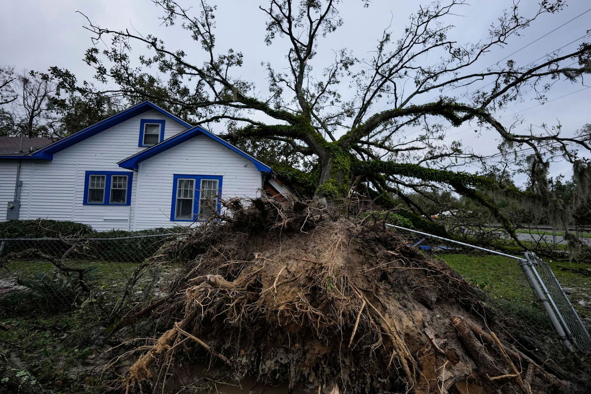 <i>Mike Stewart/AP via CNN Newsource</i><br />Helene brought damaging conditions hundreds of miles from where it made landfall including Valdosta