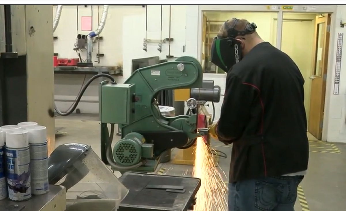 <i>KXLY via CNN Newsource</i><br/>The Knight Manufacturing Class is part of East Valley's Career and Technical Education (CTE) Program. In the class