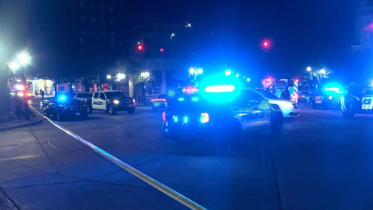 At least four people were killed and “dozens” more were injured in a mass shooting in one of the most popular entertainment areas in Birmingham, Alabama.