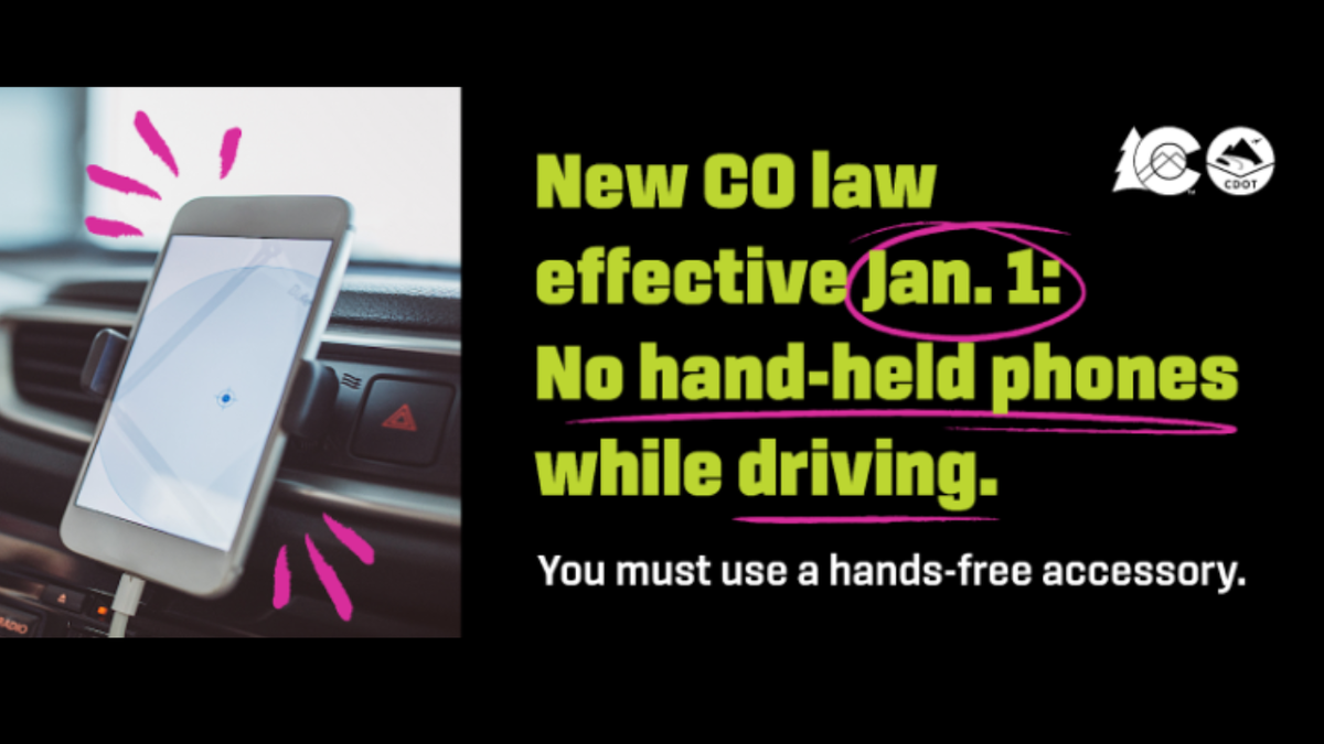 New Colorado law bans holding phones while driving KRDO