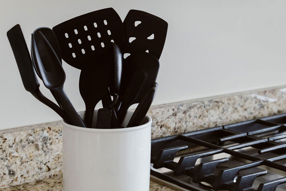 <i>Grace Cary/Moment RF/Getty Images/File via CNN Newsource</i><br/>Black-colored plastics used in electronics are leaching flame retardants into kitchen utensils