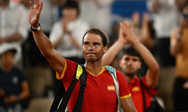 Nadal celebrates with his teammates after reaching the Davis Cup final in 2008.