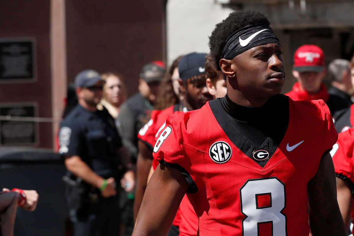 <i>Joshua L. Jones/Athens Banner-Herald/USA Today Network/Imagn Images via CNN Newsource</i><br/>University of Georgia wide receiver