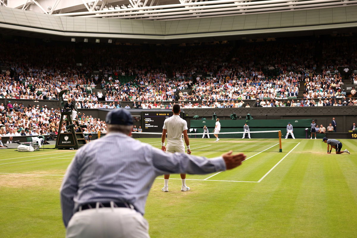 Wimbledon removes line judges after 147 years in favor of electronic
