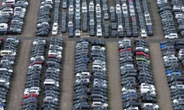 Volkswagen cars pictured in Wolfsburg