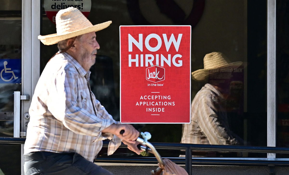 <i>Frederic J. Brown/AFP/Getty Images/File via CNN Newsource</i><br/>Revisions to monthly employment reports the Department of Labor publishes are not uncommon — but they've been getting more attention ahead of the election this year.