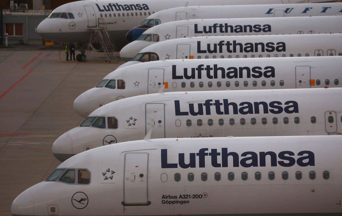 <i>Kai Pfaffenbach/Reuters/FILE via CNN Newsource</i><br/>Lufthansa has been slapped with a $4 million fine.