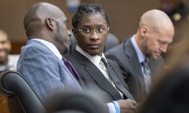 Young Thug appears at a hearing on December 22