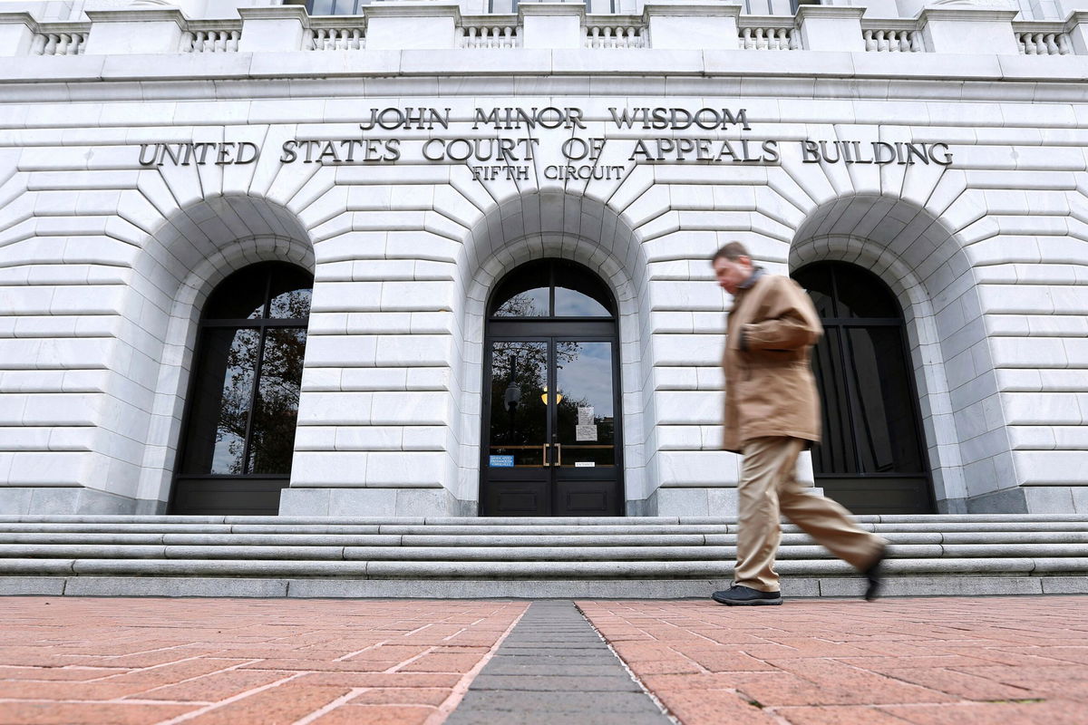 <i>Jonathan Bachman/AP via CNN Newsource</i><br/>The 5th U.S. Circuit Court of Appeals in New Orleans.