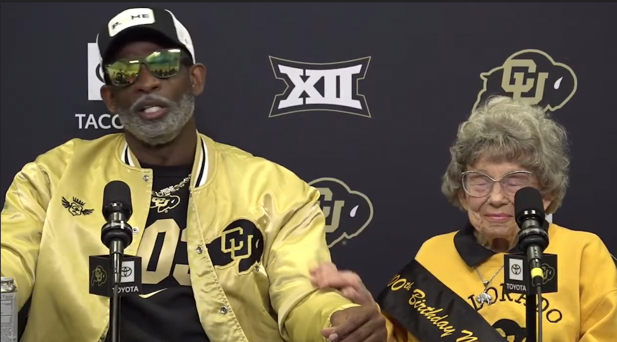 Coach Prime And CU Superfan Peggy Coppom And Their Endearing ...