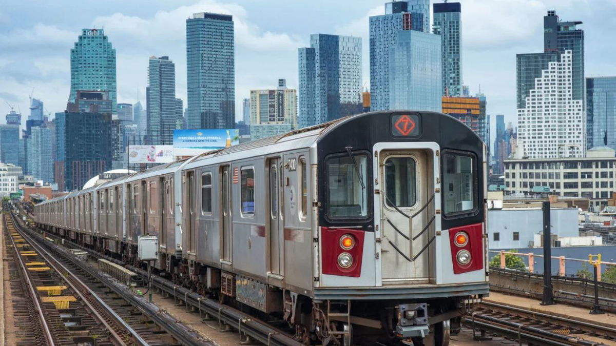 The 7 Train rolls in Queens, New York, along an elevated line from Manhattan to Flushing. Sergi Reboredo/VWPics/Universal Images Group/Getty Images/File