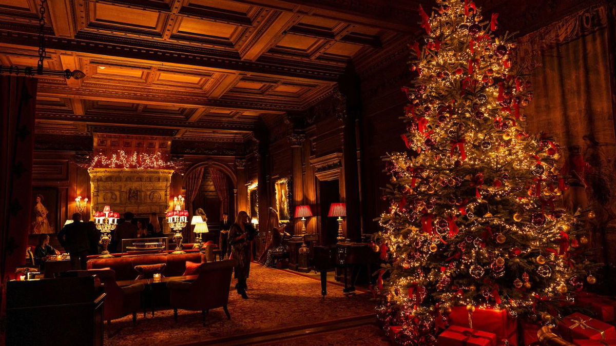 Cliveden House is hosting a three-day Christmas house party.
