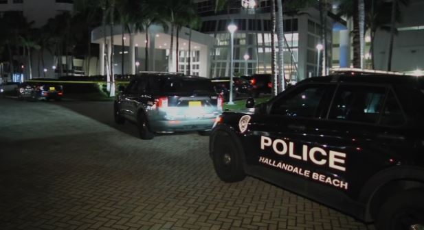 <i>WSVN via CNN Newsource</i><br/>An overnight shooting on the balcony of a Hallandale Beach condo was a murder-suicide involving a woman who shot and killed her husband before she turned the gun on herself