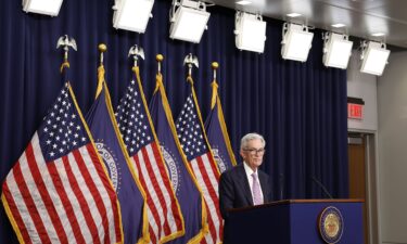 Federal Reserve Chair Jerome Powell speaks at a news conference in Washington