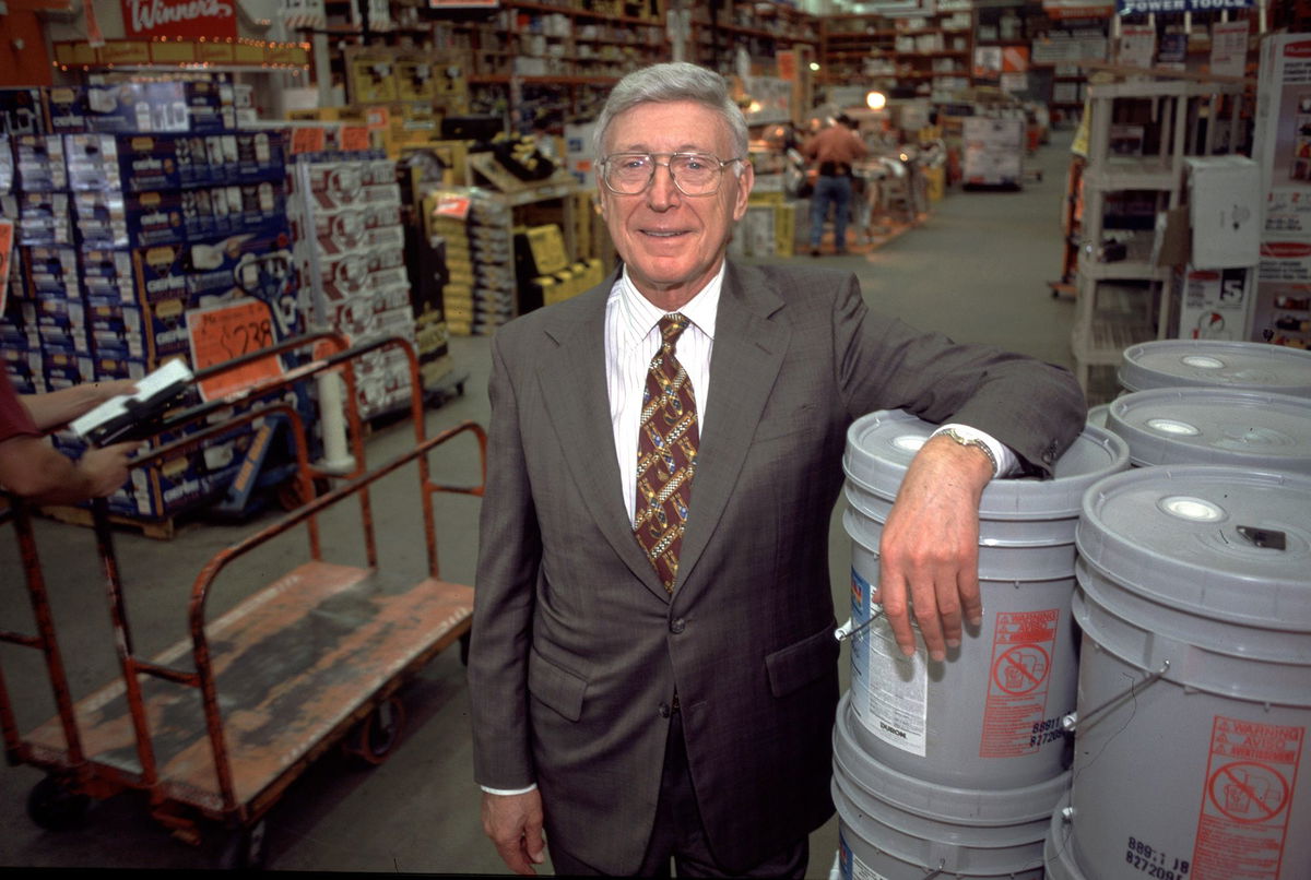 <i>Erik S. Lesser/Hulton Archive/Getty Images via CNN Newsource</i><br/>Home Depot cofounder Bernard 