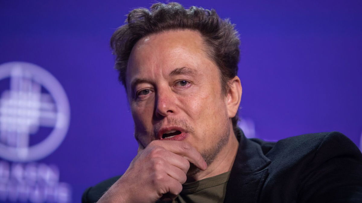 <i>Apu Gomes/Getty Images via CNN Newsource</i><br/>Elon Musk