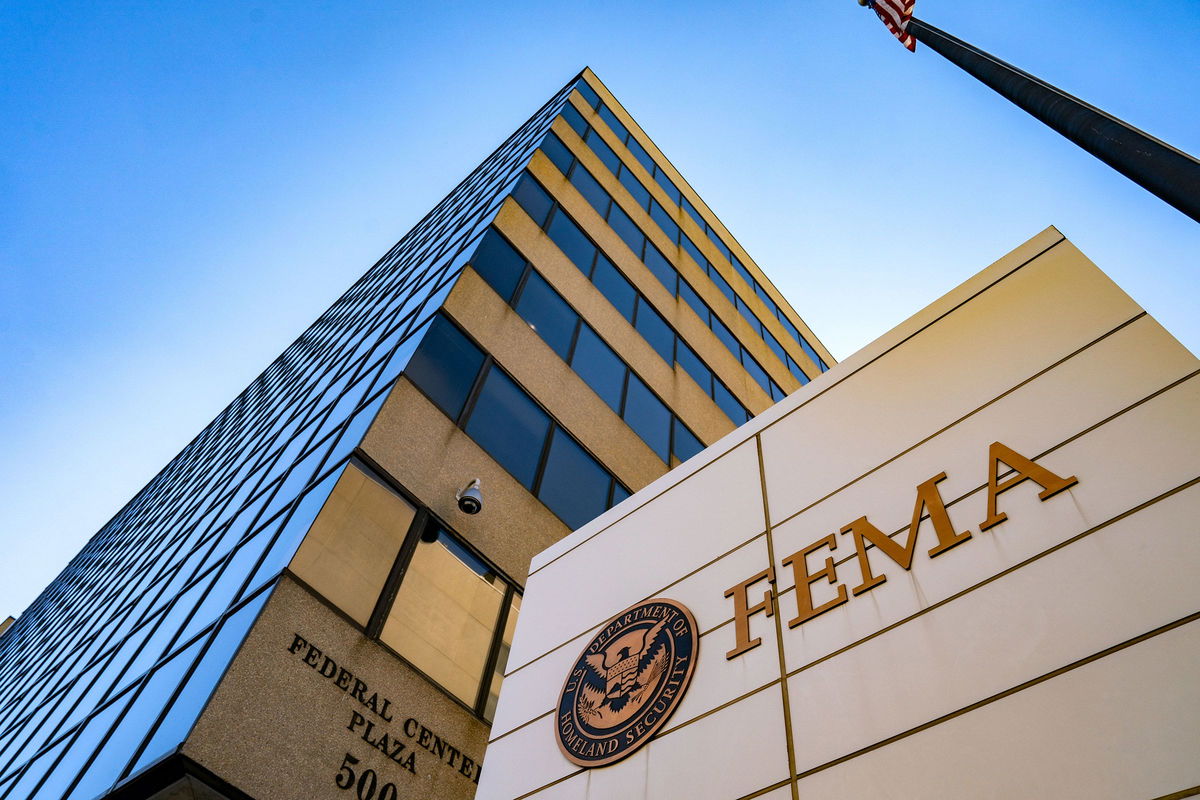 <i>Kent Nishimura/Getty Images via CNN Newsource</i><br />The Federal Emergency Management Agency Headquarters in Washington