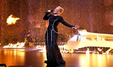 Adele is seen here performing her Weekends with Adele residency at The Colosseum at Caesars Palace in January in Las Vegas. No November 23