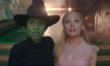 Cynthia Erivo is Elphaba and Ariana Grande is Glinda in "Wicked."