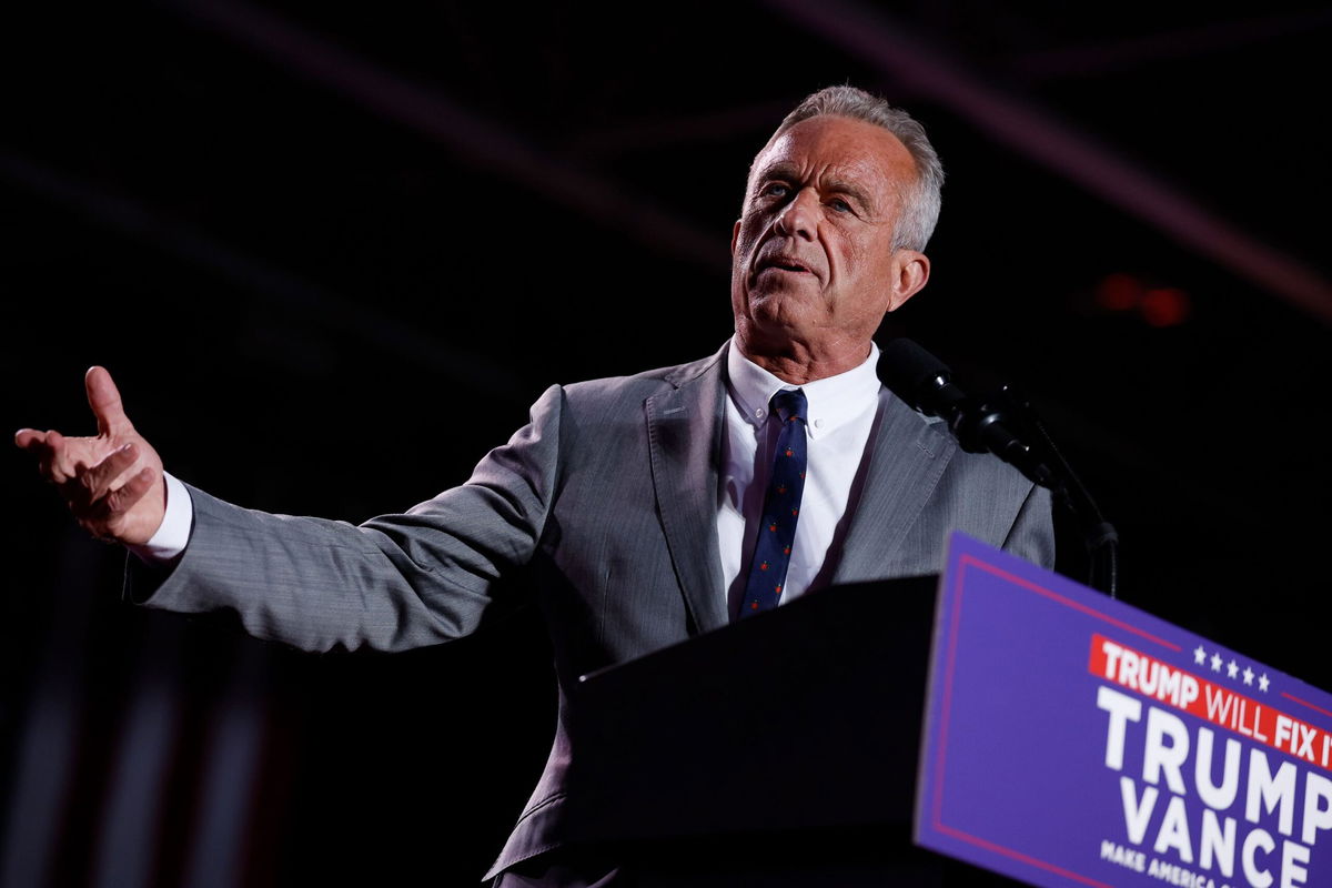 <i>Chip Somodevilla/Getty Images via CNN Newsource</i><br/>Many of Robert F. Kennedy Jr.'s views run counter to longstanding international public health goals.