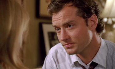 This still from the movie "The Holiday" shows Jude Law as Graham.