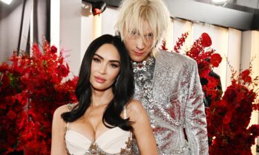 Megan Fox and Machine Gun Kelly attend the 2023 Grammys in Los Angeles.