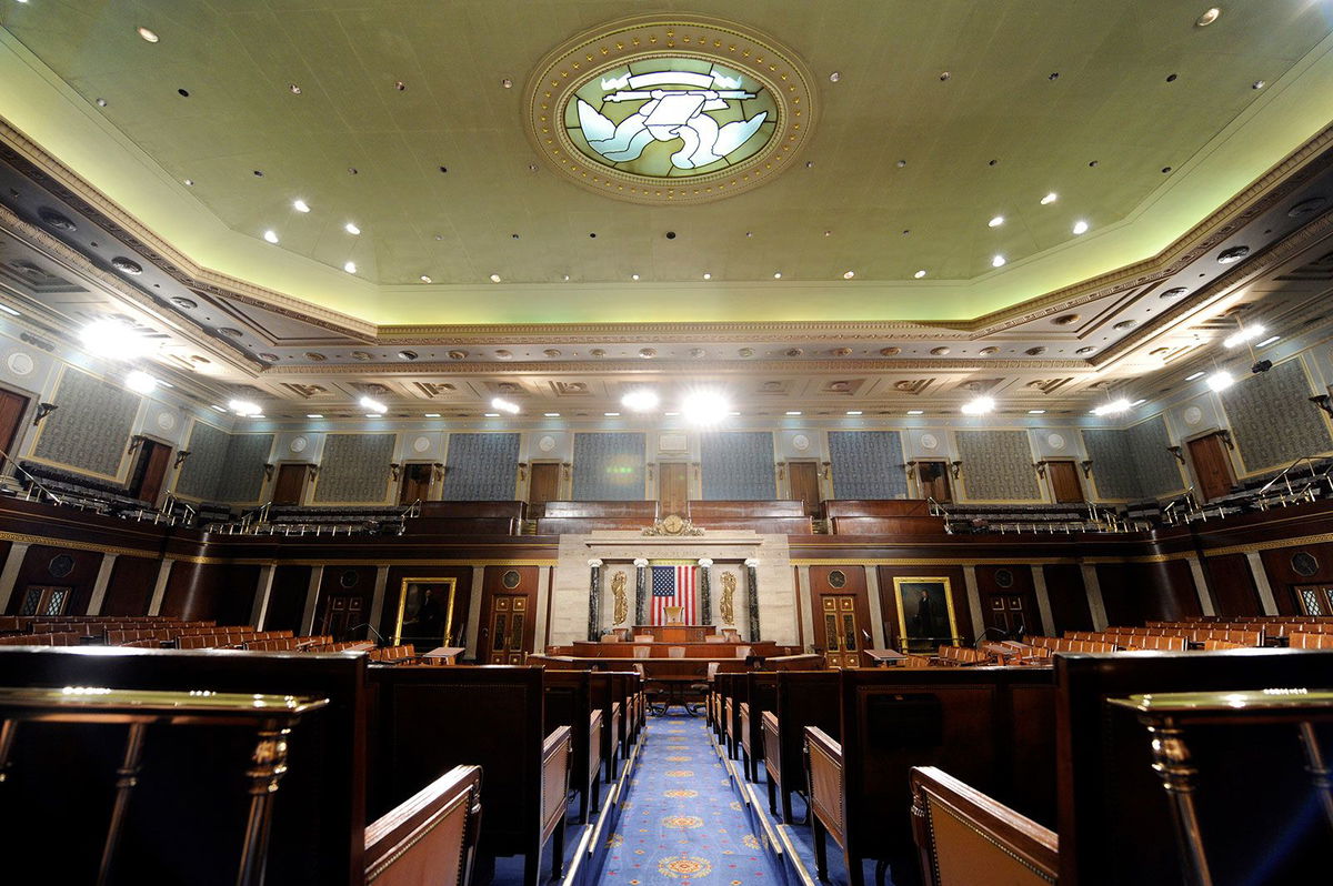 <i>Susan Walsh/AP/File via CNN Newsource</i><br/>Pictured is a file image of the House Chamber in 2008.