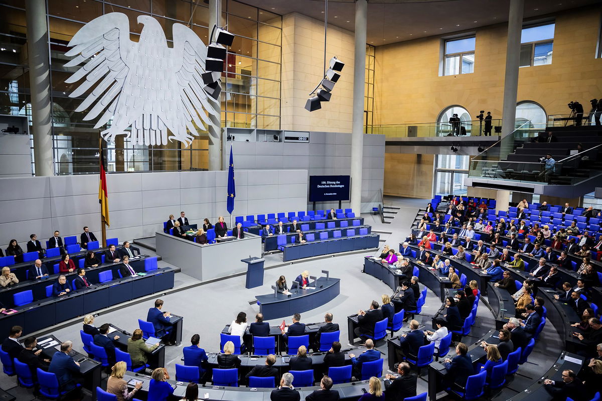 <i>Christoph Soeder/picture-alliance/dpa/AP via CNN Newsource</i><br/>The German Bundestag